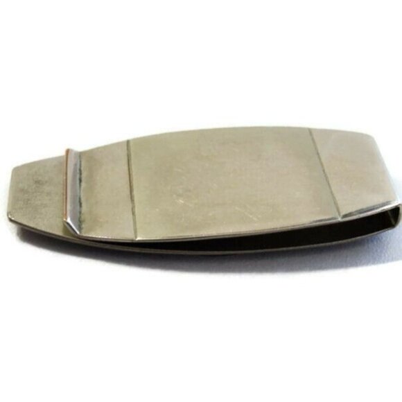 1953 Uruguay 10 Centesimos Money Clip Stainless Steel Wallet Cash Holder Silver - Picture 10 of 11